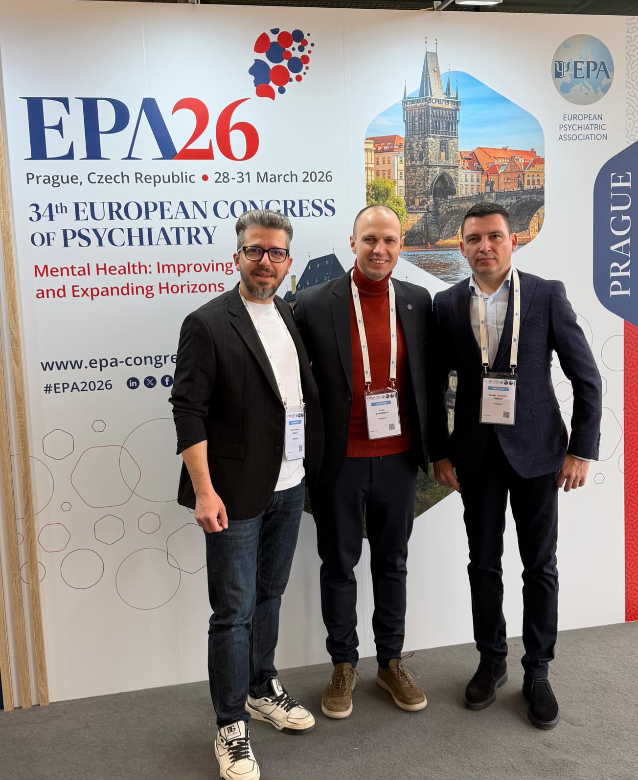 Participanți la Congresul EPA 2026, Praga
